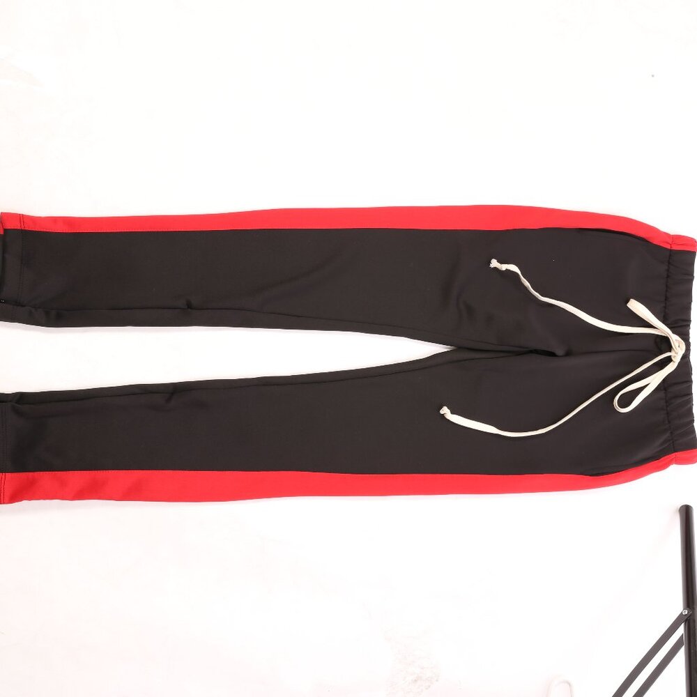EPTM's Men's Trackpants Black Red